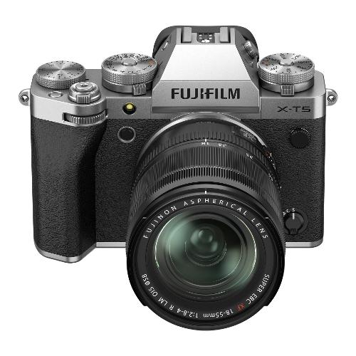 Fujifilm Fotocamera mirrorless 40,2Mpx APS C X T5 Kit Xf 18 55mm F2.8 4 R Lm Ois Silver 16783056