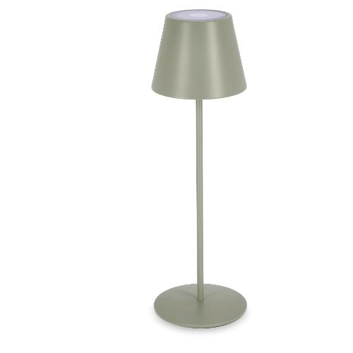 Bizzotto Lampada tavolo ETNA Salvia (12x38cm) 0827692 1 luce - LED