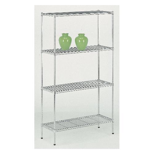 Oste IRON K3 Scaffale arredo Cromo (90x160hcm) Mobile KIT