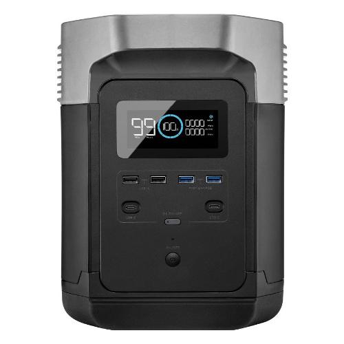 Ecoflow Power Station 1800W Portatile a batteria nero DELTA