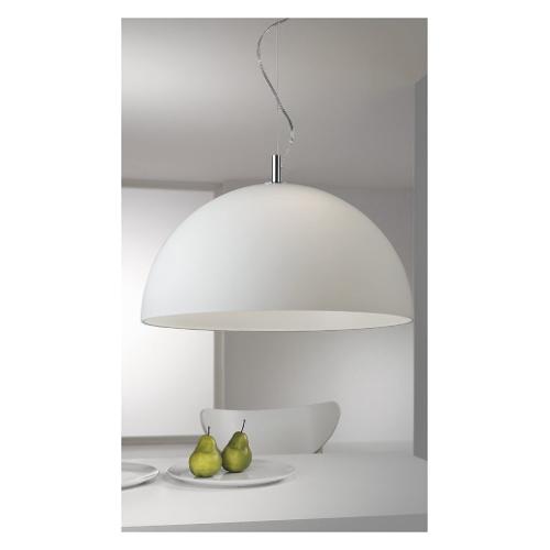 Lampadari Cattaneo Sospensione CLOUD White (50x130cm) 713 50 S 3 luci - E27 - Max 120W