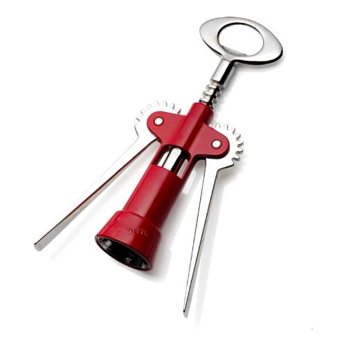 Ghidini Cipriano Cavatappi SOMMELIER Tavernello Cromo e Rosso 045R
