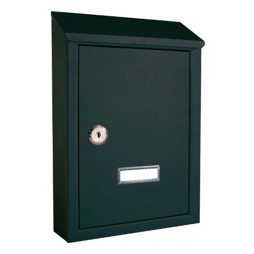 Alubox Cassetta posta con tettuccio (21,5x6,5x30,5cm) PRIMA Nero 29PRIMANE