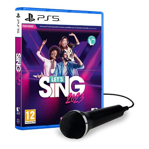 Ravenscourt PLAYSTATION 5 Let's Sing 2023 con microfono PEGI 12+ 1101018