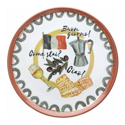 Andrea Fontebasso Piatto pizza Porcellana (33cm) Buongiorno CI022419032
