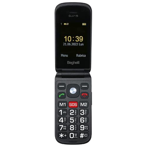 Beghelli Cellulare 2G Gprs SALVALAVITA Phone Slv15 Black 9137