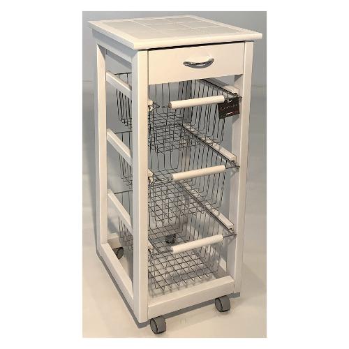 Carrello Portavivande richiudibile in soli 6 cm SELECT 64x42xh82cm