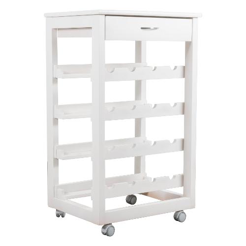 Legno Line Carrello porta vivande Bianco