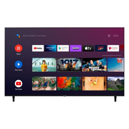 Panasonic Tv 75" ( LED ) Android TV SERIE LX800 Black TX 75LX800E