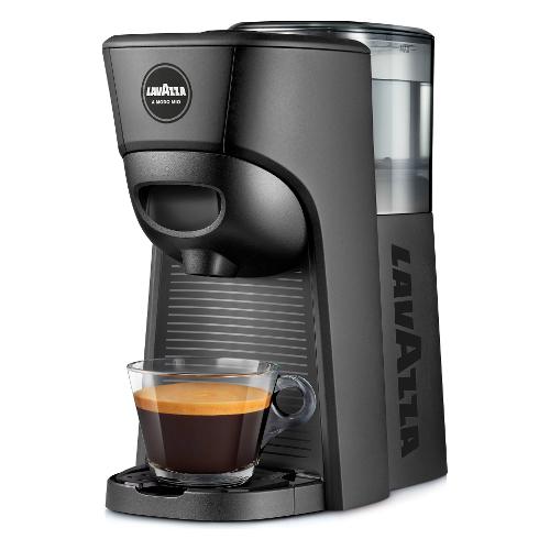 Macchina da Caffè Jolie Nera per Lavazza A Modo Mio + 9 Capsule