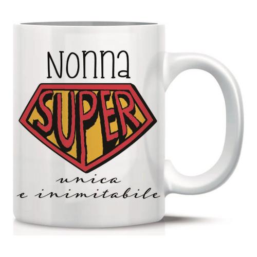 Marpimar Tazza mug Ceramica (325ml) Nonna Super GOOD MORNING TTB22
