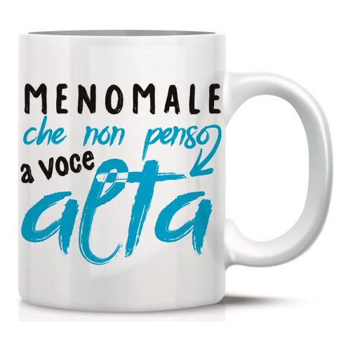 Marpimar Tazza mug Ceramica (325ml) Menomale Che Non Penso... GOOD MORNING TTB17