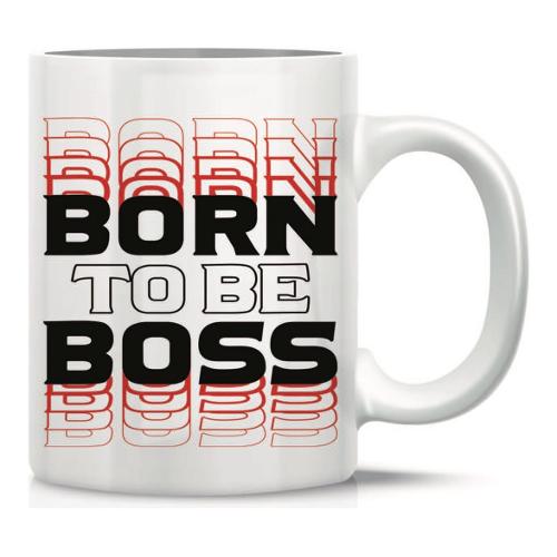 Marpimar Tazza mug Ceramica (325ml) Born To Be Boss GOOD MORNING TTB02