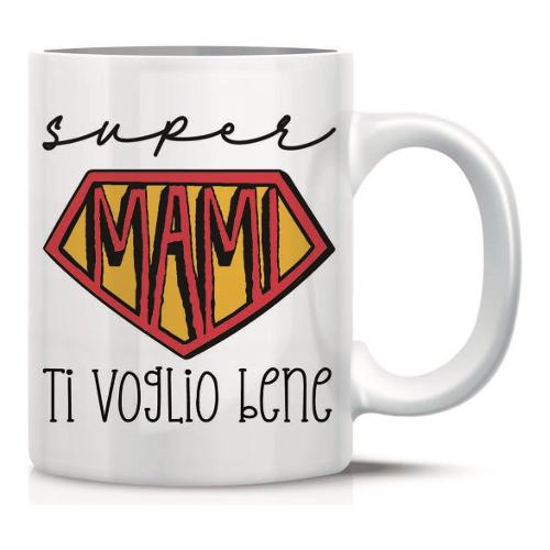 Marpimar Tazza mug Ceramica (325ml) Super Mami GOOD MORNING TTB04