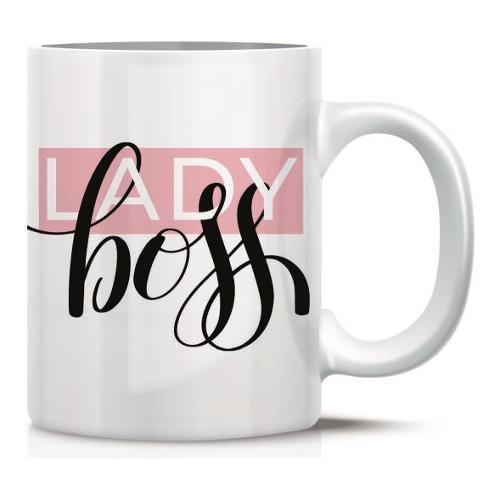 Marpimar Tazza mug Ceramica (325ml) Lady Boss GOOD MORNING TTB01