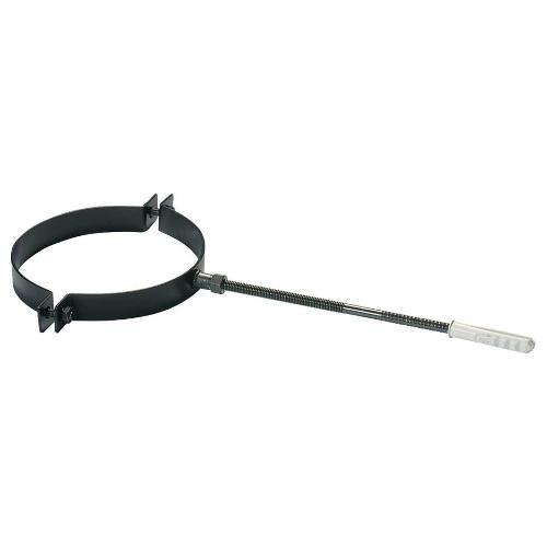 Save Fumisteria Reggitubo canna fumaria (10cm) PLUS LIGHT Nero opaco NN210