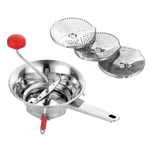 Pedrini Passa verdura 3 dischi Cromo lucido (20cm) 04GD198