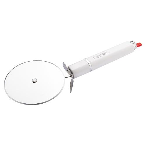 Pedrini Taglia pizza rotella Maxi LILLO STILE Cromo lucido e Bianco 0768