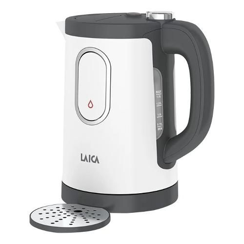 Laica Bollitore elettrico (1,5L) Dual Flo White e Black KJ2000W 2400W