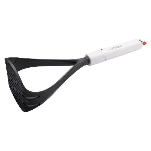 Pedrini Schiaccia patate Plastica LILLO STILE Nero e Bianco 0761