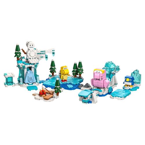 LEGO Pack di Espansione Avventura Sulla Neve di Tricherino ( 567 pz ) SUPER MARIO 7a+ 71417