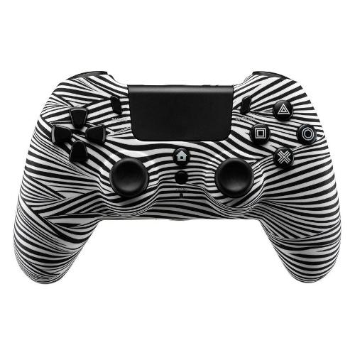 Gamepad PLAYSTATION 4 Black & White Wireless Bianco e Nero