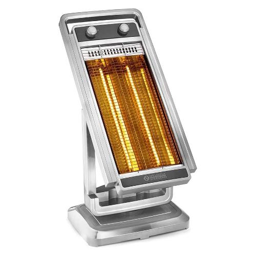 Splendid Stufa carbonio 45m³  SOLARIA Carbon Silver 99610