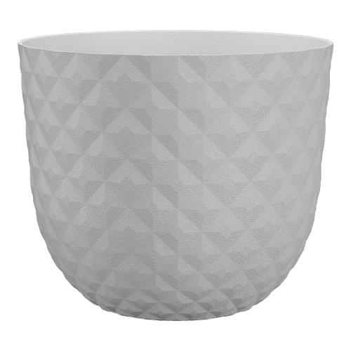 Artevasi Vaso per piante HAVANA TROPICAL bianco granito (30x25 cm) TRO30