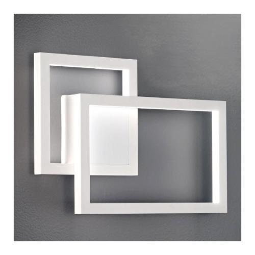 Perenz Applique CROSS Bianco opaco (42x6x29cm) 10S46598 B CT 1 luce - LED - Max 20W