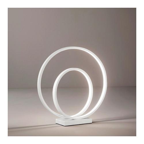 Perenz Lampada tavolo RITMO Bianco opaco (30x10x33cm) 10S46621 B LC 1 luce - LED - Max 28W