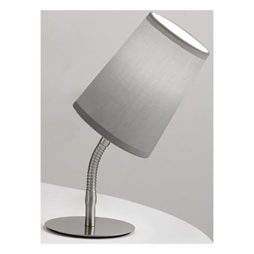 Perenz Lampada tavolo MASH Cromo e Grigio (11x28cm) 10S46696 GR 1 luce - E14 - Max 40W