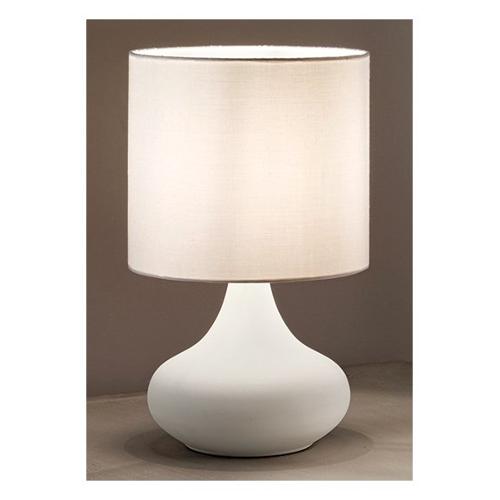 Perenz Lampada tavolo PAUL Bianco sabbiato (20x33,5cm) 10S46504 B 1 luce - E27 - Max 40W