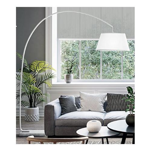 Perenz Lampada da terra TAMARA Bianco opaco 10S46796 B (50x156x190cm) 1 luce - E27 - Max 40W