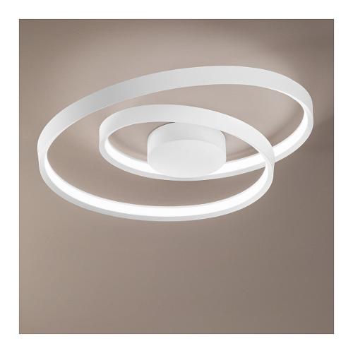 Perenz Plafoniera RITMO Bianco opaco (60x27cm) 10S46617 B LC 1 luce - LED - Max 55W