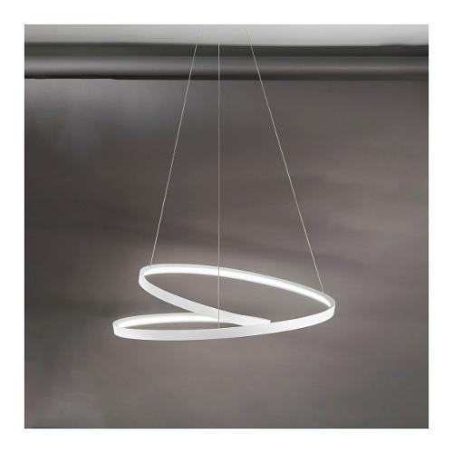 Perenz Sospensione RITMO Bianco opaco (80x150cm) 10S46618 B LC 1 luce - LED - Max 70W