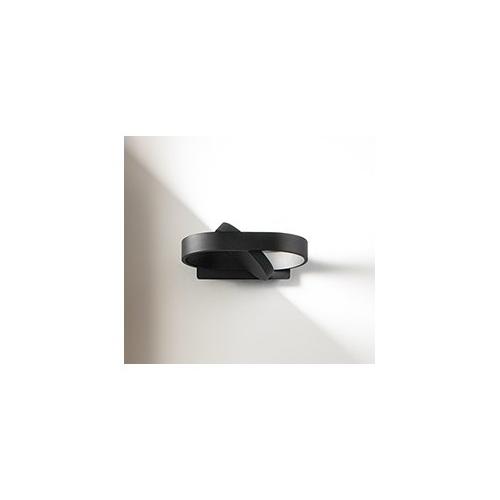 Perenz Applique BELT Nero opaco (21x17x6cm) 10S46776 N CT 1 luce - LED - Max 6W