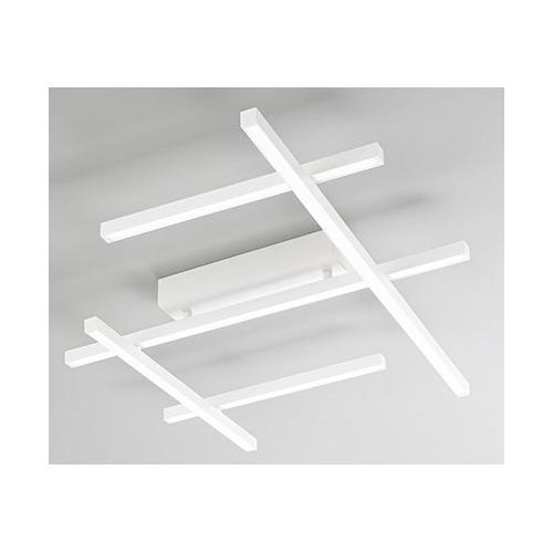 Perenz Plafoniera NET Bianco opaco (82x9,5x64cm) 10S48088 B CT 1 luce - LED - Max 50W