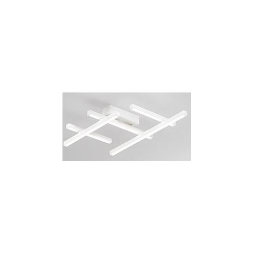 Perenz Plafoniera NET Bianco opaco (58x9,5x39cm) 10S48086 B CT 1 luce - LED - Max 30W
