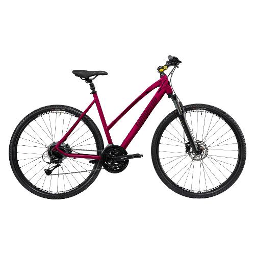 Cicli Lombardo Bici Trekking ( 27 vel ) 28" DYNAMIC AMANTEA 200 AGEVOLE Alluminio Amaranto Tg. 48 DF2805
