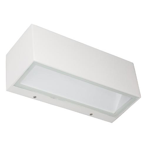 Sovil Applique da esterno BOX Bianco (30x12x10,8cm) 99592 02 1 luce - LED - Max 40W