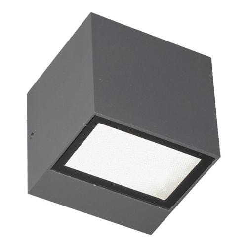 Sovil Applique da esterno BOX Grafite (8,8x8,6x8,5cm) 99589 16 1 luce - LED - Max 11W