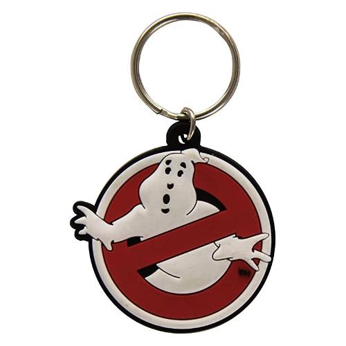 Pyramid International Porta chiavi Logo GHOSTBUSTERS Bianco e Rosso RK38094C
