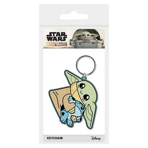 Pyramid International Porta chiavi The Mandalorian Grogu'S Friend STAR WARS Verde RK39325C