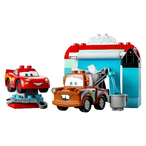 LEGO Divertimento All’Autolavaggio con Saetta Mcqueen e Cricchetto ( 29 pz ) DUPLO DISNEY 24m+ 10996