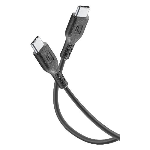 Cellular Line Cavo USB C 45W Black 2m USBDATAC2C5A2MTABK