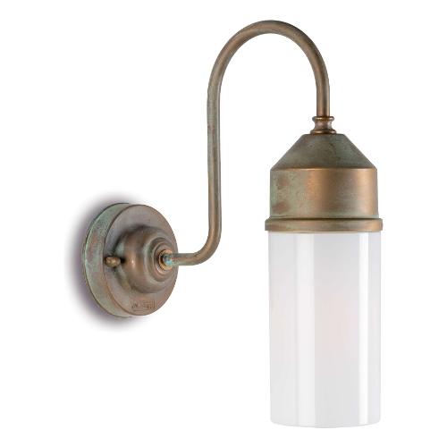 Moretti Applique da esterno DARSALI Anticato ramato (11x28,7x35,5cm) 3395 T AR 1 luce - E27 - Max 52W