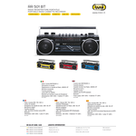 Radio portatile Rr 501 Bt Giallo 0RR50106