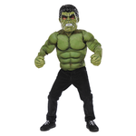 Costume Hulk top+Masch+Guanti 34101