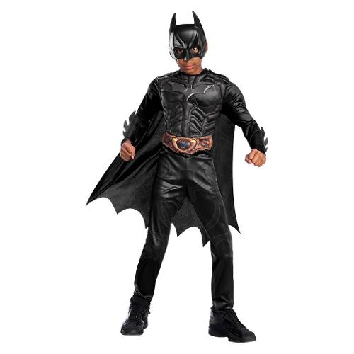 Rubie'S Spain Costume carnevale DC COMICS BATMAN Black Line taglia 8-10 anni 702362 L