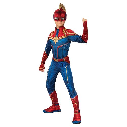 Costume carnevale MARVEL AVENGERS Capitan Marvel taglia 5-7 anni 700594 M